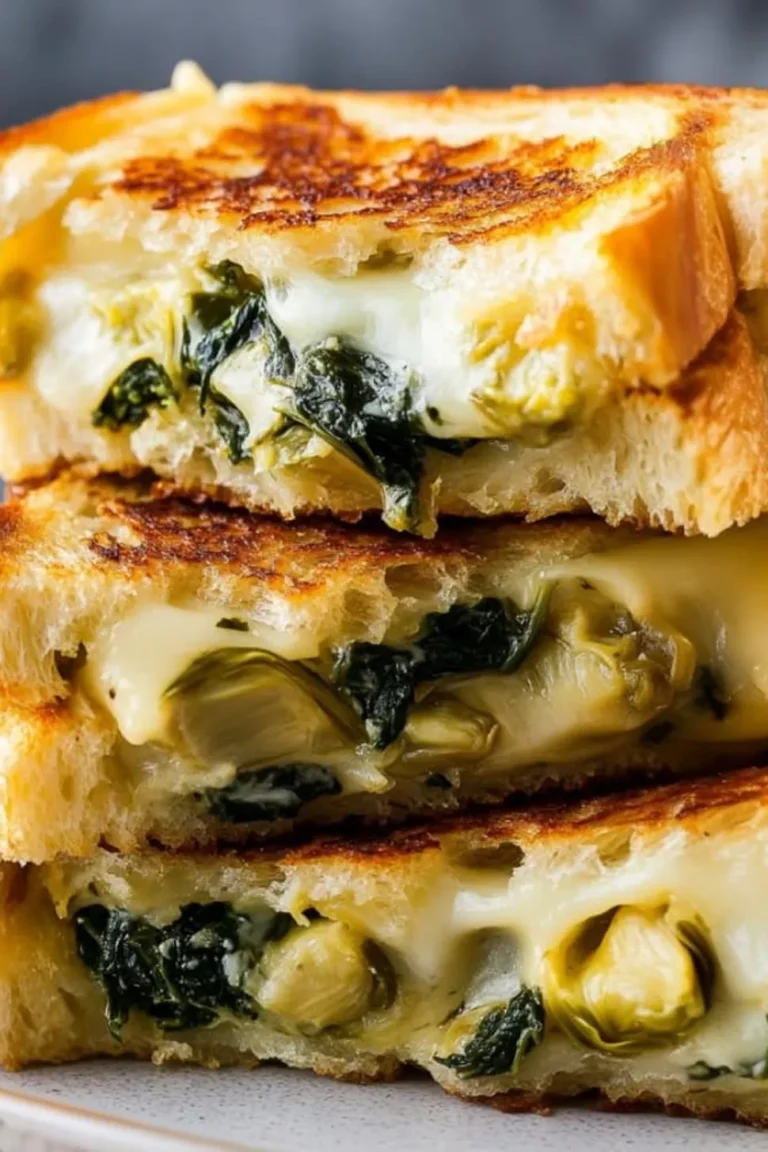 Spinach Artichoke Grilled Cheese Photo