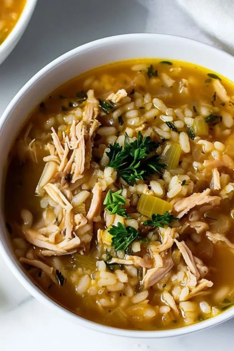 Turkey and Rice Soup Photo